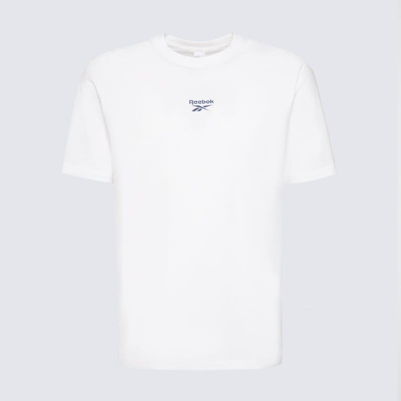 REEBOK T-SHIRT MITCHAM FRNT BK LOGO CREW NECK