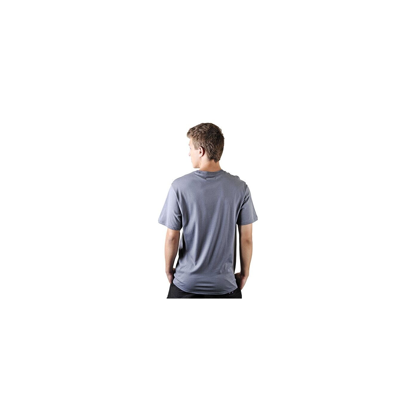 Koszulka męska ADIDAS T-SHIRT ADI TREFOIL TEE o55798 kolor szary