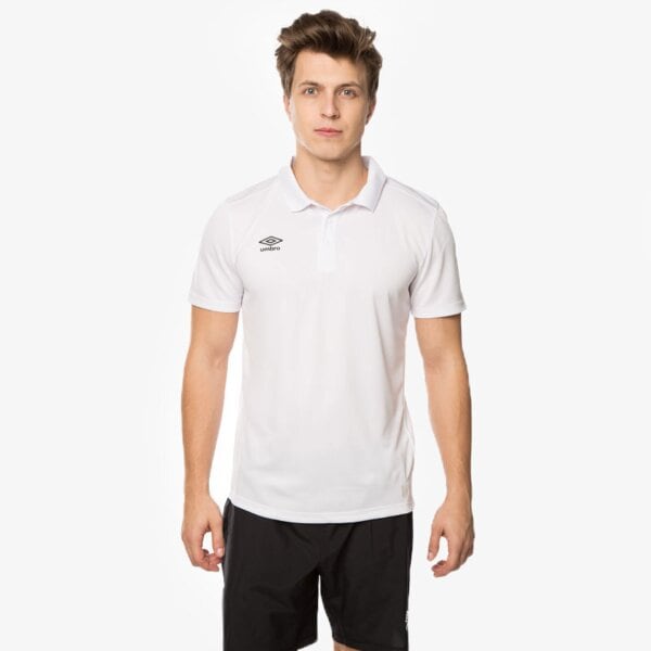 Koszulka polo męska UMBRO POLO PRO TRAINING POLY 64071u096 kolor biały