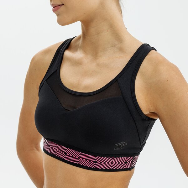 Top damski UMBRO BRA BELENA ul321top04001 kolor czarny