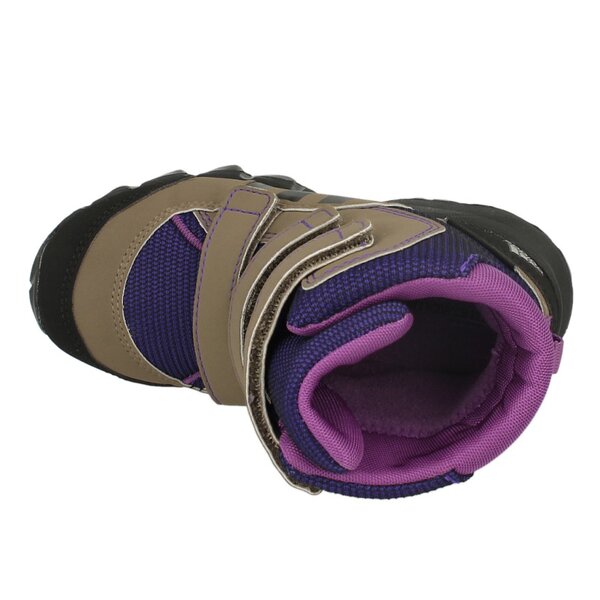 Buty trekkingowe dla dzieci ADIDAS HOLTANNA SNOW CF PL I  g97266 kolor brązowy