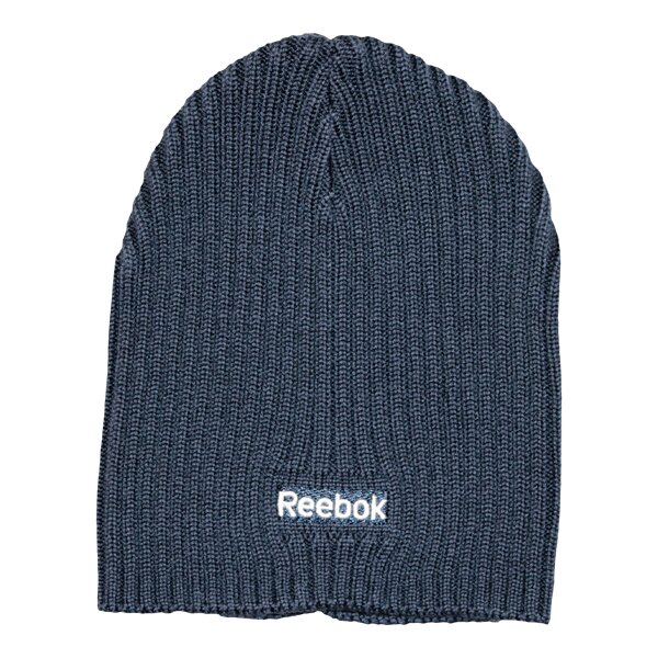 Czapka zimowa męska REEBOK CZAPKA Z LOGO BEANIE II ATHLETIC NAVY k26542 kolor granatowy