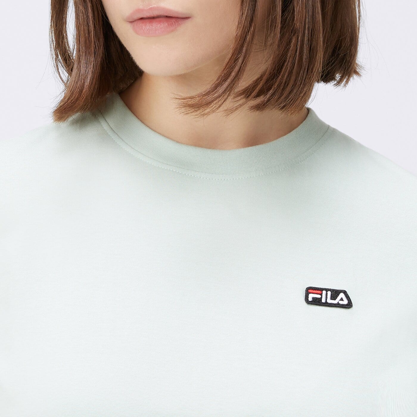 Koszulka damska FILA T-SHIRT BADGE LOGO TEE fi124tsd70264 kolor zielony