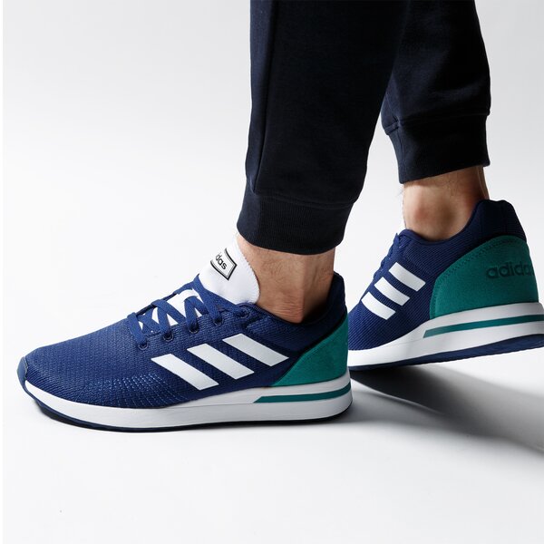 Buty sportowe męskie ADIDAS RUN70S cg6140 kolor granatowy