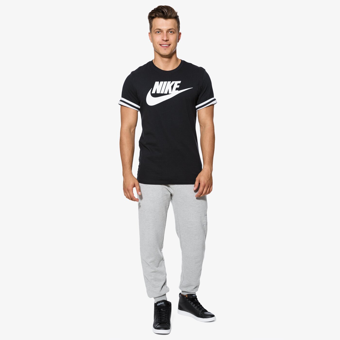 Spodnie dresowe męskie LOTTO SPODNIE HUSKY lo37spm06001 kolor szary