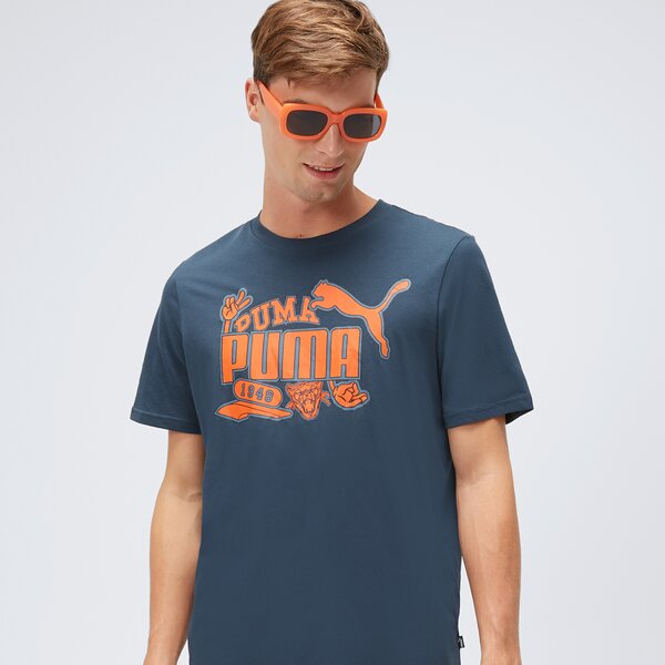 【pellsiana】logo original T-shirt T-shirt Puma X One Piece Graphic - biały (puma white)