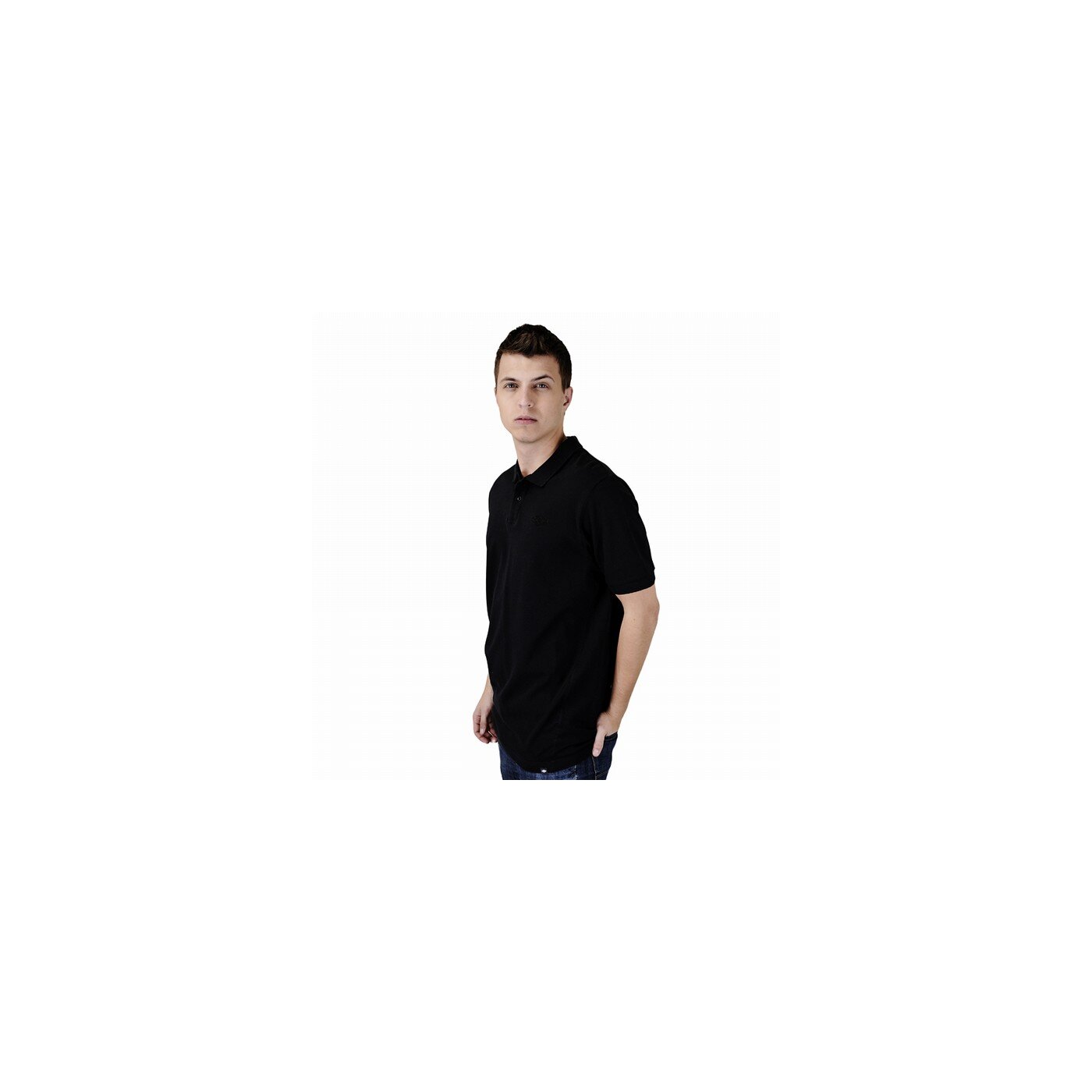 Koszulka polo męska UMBRO POLO PIQUE 60925u060 kolor czarny