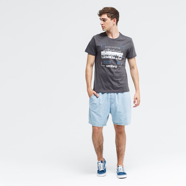 Koszulka męska UMBRO T-SHIRT MAURICE ul39tsm30001 kolor szary