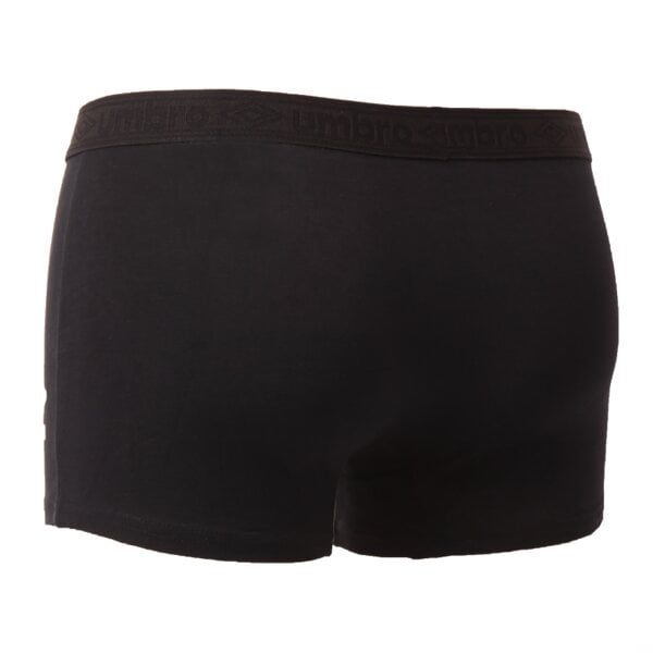 Bielizna męska UMBRO BOKSERKI SZARE/CZARNE 2PAK umbo1501 kolor czarny