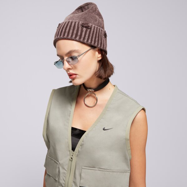 Bezrękawnik damski NIKE BEZRĘKAWNIK W NSW ESSTL WVN LSE CRGO VEST fv6310-320 kolor khaki