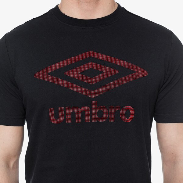 Koszulka męska UMBRO T-SHIRT SS STUBBLE PRINT GRAPHIC 64854u060 kolor czarny