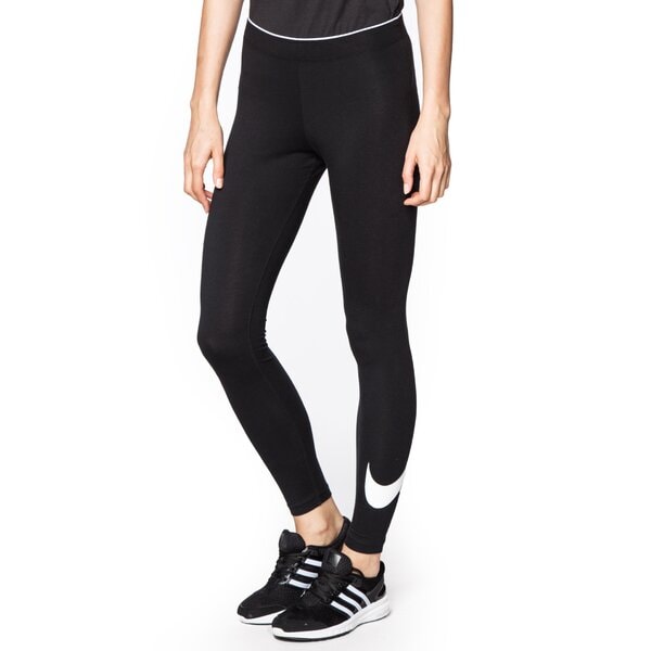 Spodnie dresowe damskie NIKE LEGGINGS CLUB LEGGING LOGO2 815997010 kolor czarny