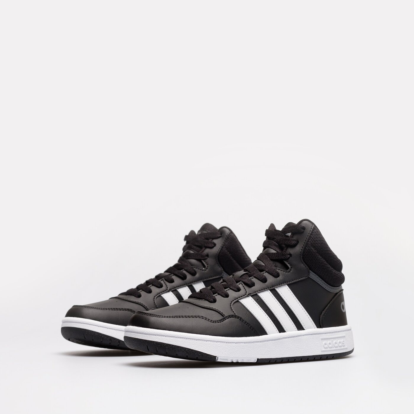 Buty dziecięce ADIDAS HOOPS MID 3.0 K gw0402 kolor czarny