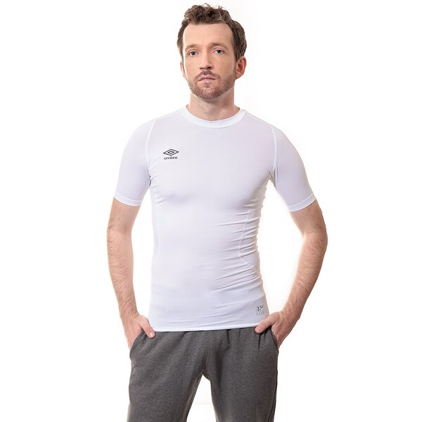Koszulka męska UMBRO T-SHIRT S/S CORE CREW 62536u002 kolor biały