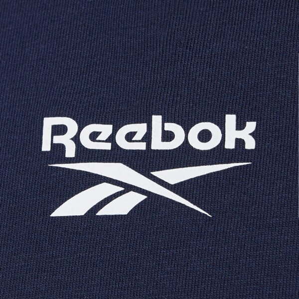 Koszulka męska REEBOK T-SHIRT CODY SMALL LOGO CREW NECK SS TEE 100240908 kolor granatowy