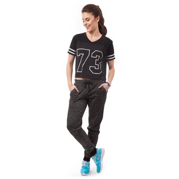 Koszulka damska LOTTO T-SHIRT TOKO lo15tsd11001 kolor czarny