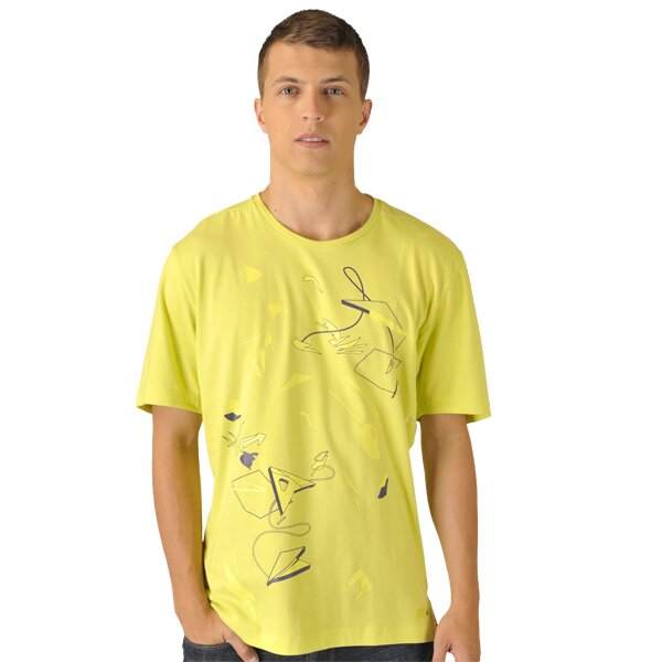 Koszulka męska ADIDAS T-SHIRT ADIS GRAPHICTEE v36802 kolor żółty