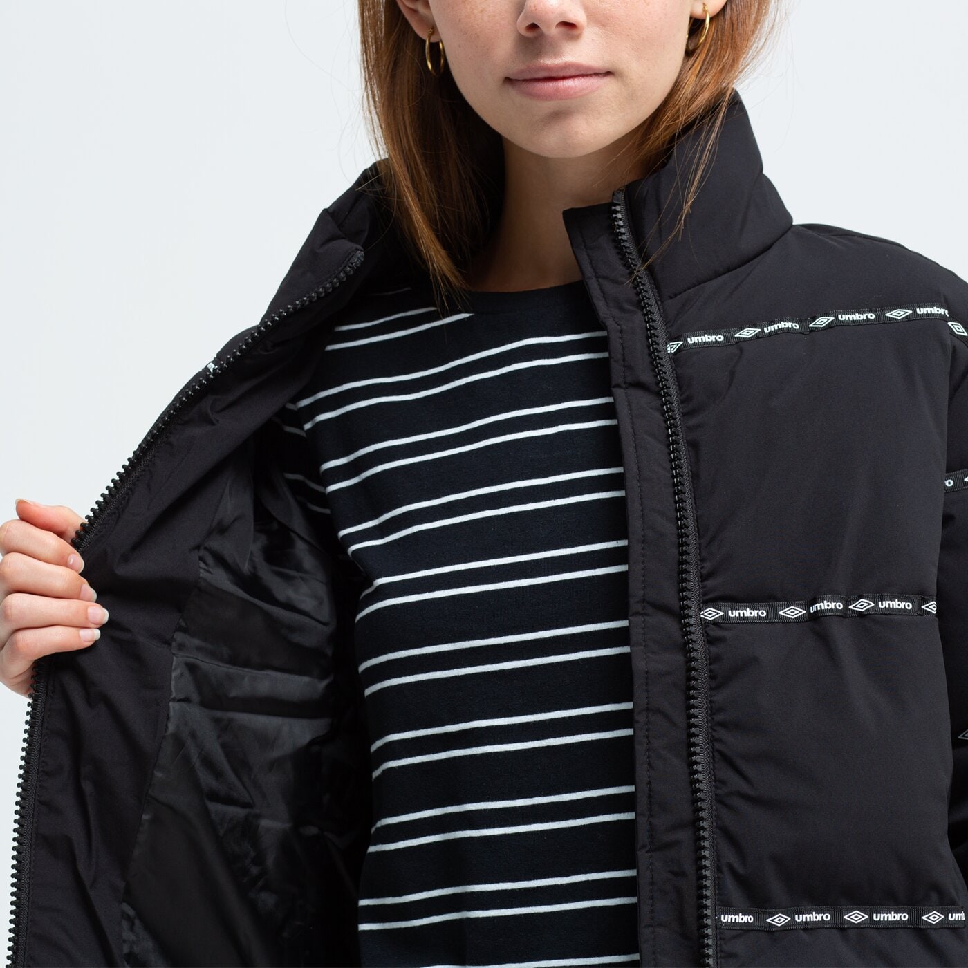 Kurtka zimowa damska UMBRO KURTKA ZIMOWA PUCHITO ul39kud09001 kolor czarny