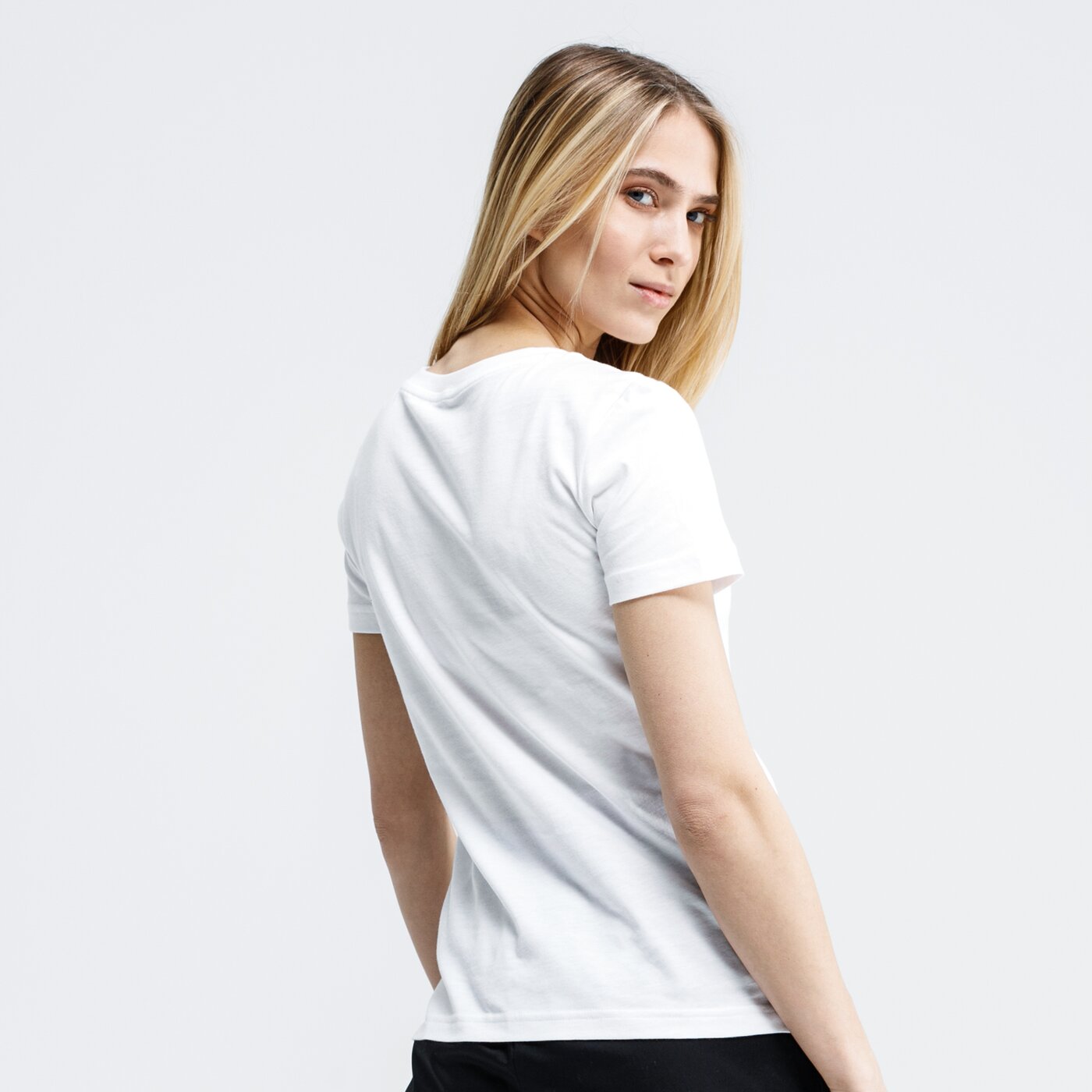 Koszulka damska ADIDAS T-SHIRT W ADI CLOCK T fm6149 kolor biały