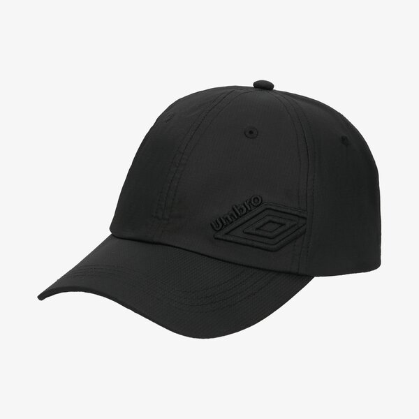 Czapka z daszkiem damska UMBRO CZAPKA GASPAL ul120cap30001 kolor czarny