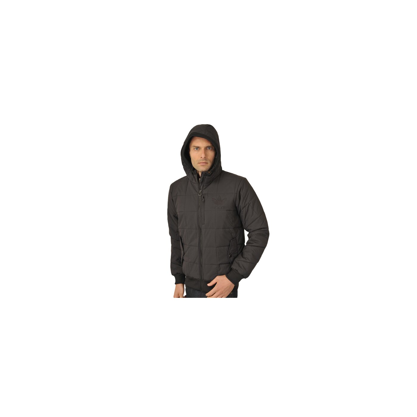 Kurtka zimowa męska ADIDAS KURTKA AC PADDED JACKET o57777 kolor czarny