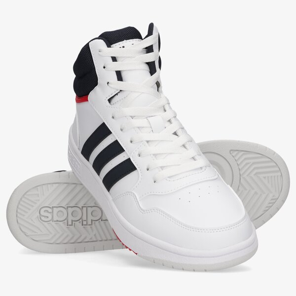 Buty sportowe męskie ADIDAS HOOPS 3.0 MID gy5543 kolor biały