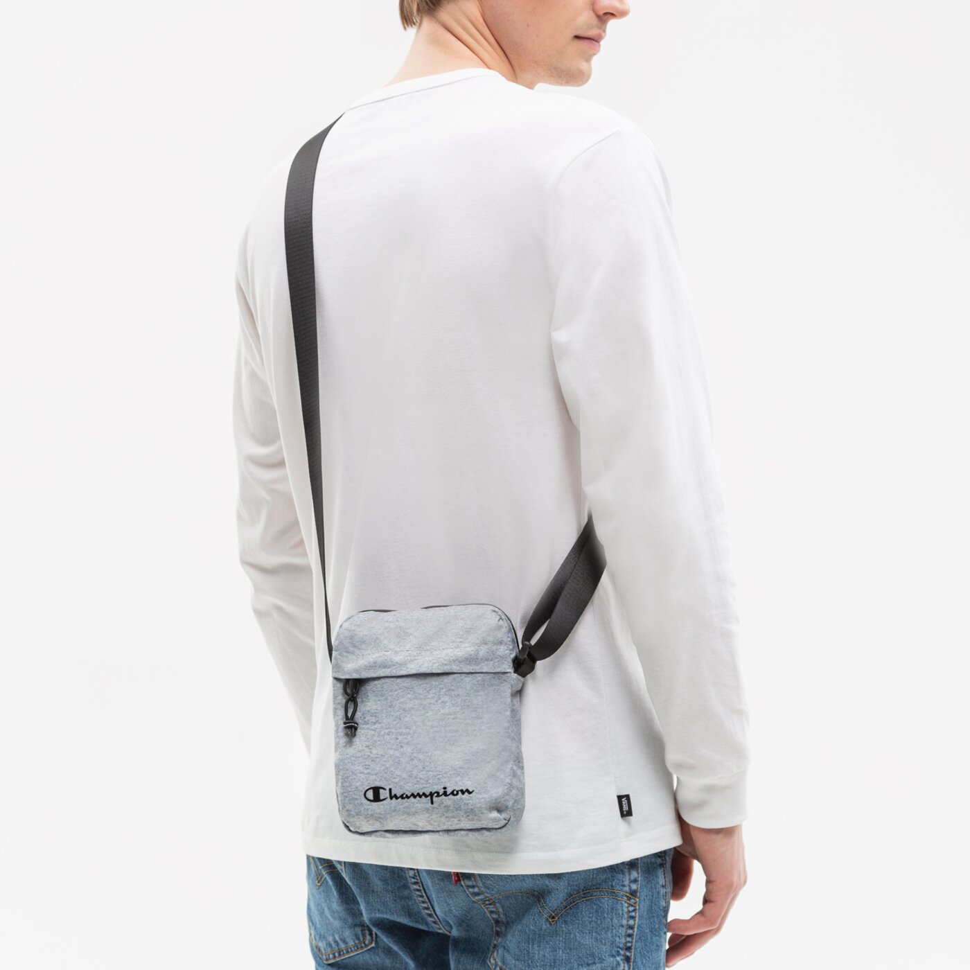 Torba sportowa damska CHAMPION TOREBKA MEDIUM SHOULDER BAG 805520em021 kolor szary