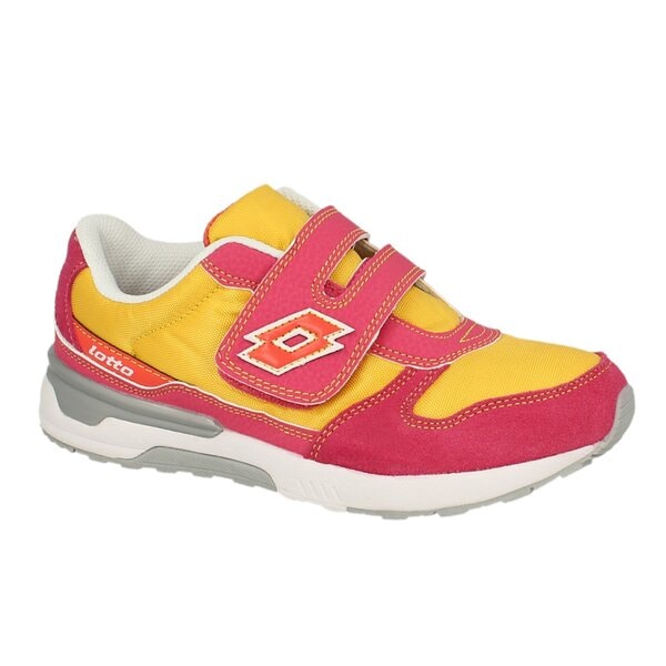 Buty do biegania dla dzieci LOTTO TRAINER III NY CL S  r0675 kolor różowy