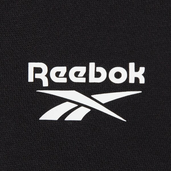 Bluza męska REEBOK BLUZA ROZPINANA Z KAPTUREM COLTON 100240560 kolor czarny