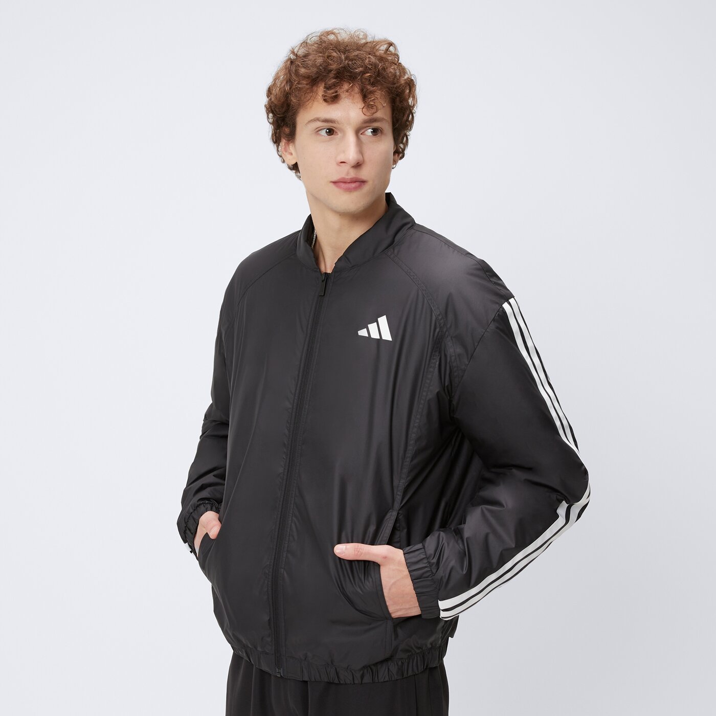Kurtka przejściowa męska ADIDAS KURTKA ESS 3S INS B J jd1294 kolor czarny