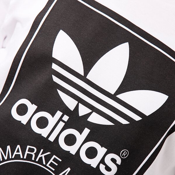Koszulka męska ADIDAS T-SHIRT TONGUE LAB FADE f78613 kolor biały