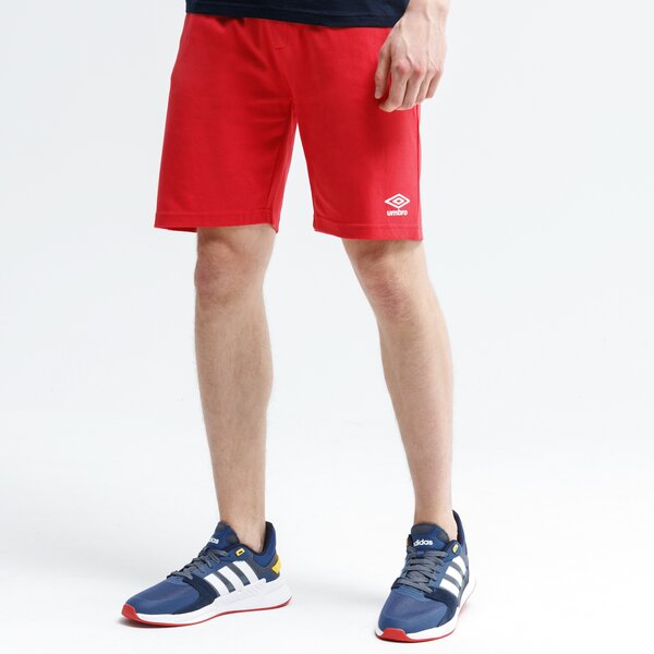 Spodenki męskie UMBRO SZORTY VISBY ul120szm17003 kolor czerwony