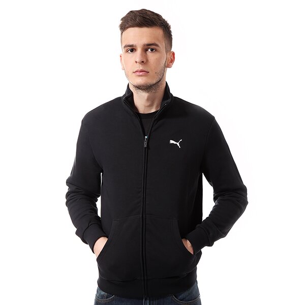 Bluza męska PUMA BLUZA ESS SWEAT JACKET 82399001 kolor czarny