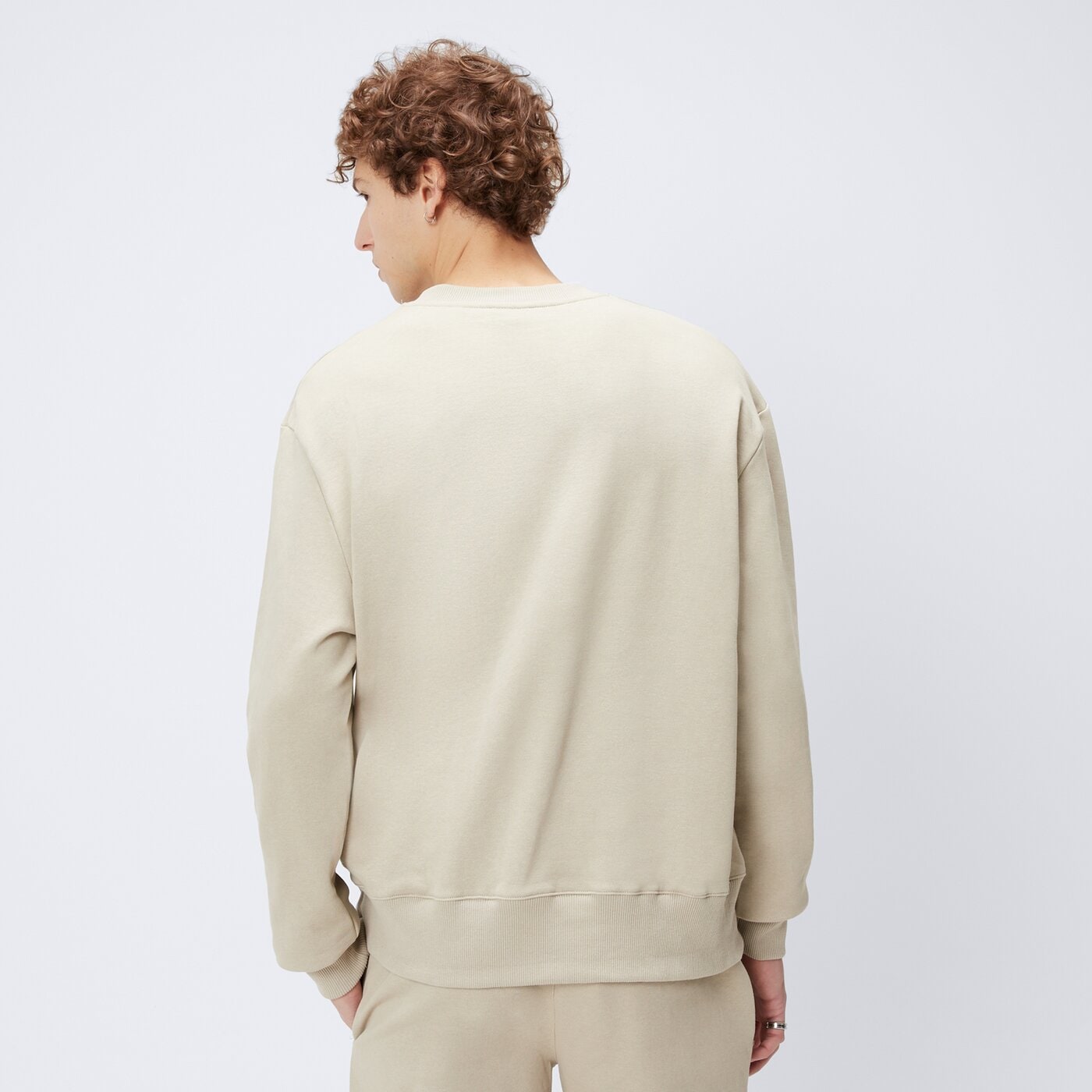 Bluza męska UMBRO BLUZA RLXD SWEAT 66610u-mru kolor beżowy