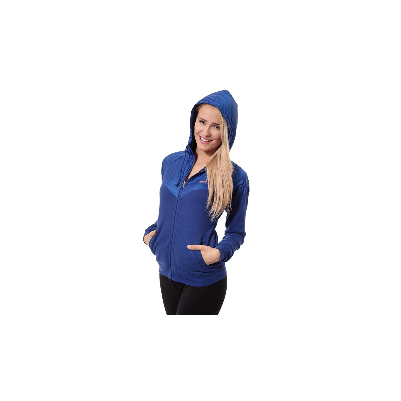 Bluza damska NIKE BLUZA FLC MIX-RU WR 616656455 kolor niebieski