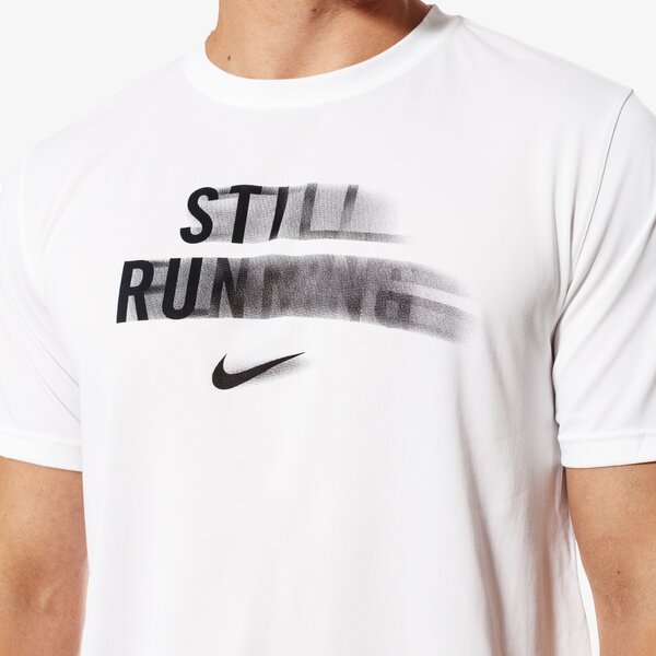 Koszulka męska NIKE T-SHIRT SS M NK DRY LGD FAST LIFE 891708-100 kolor biały