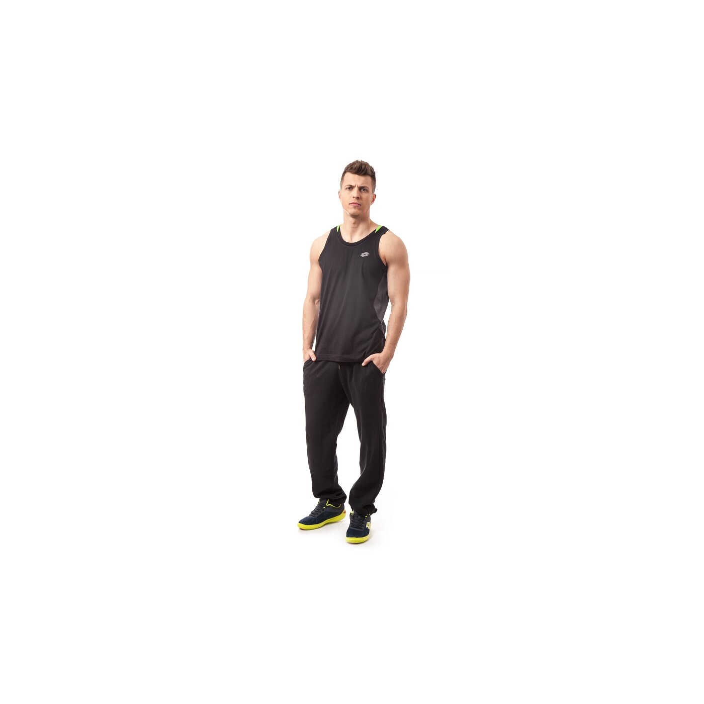 Tank top męski LOTTO TANK OWEX r3946 kolor czarny