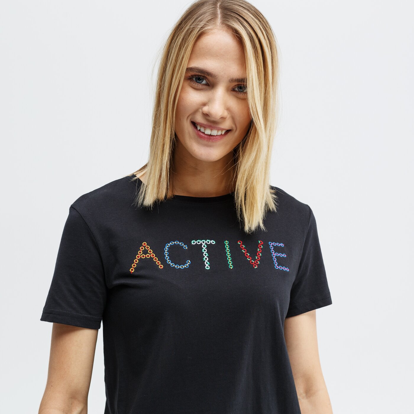 Koszulka damska LOTTO T-SHIRT PANATA lo39tsd08001 kolor czarny