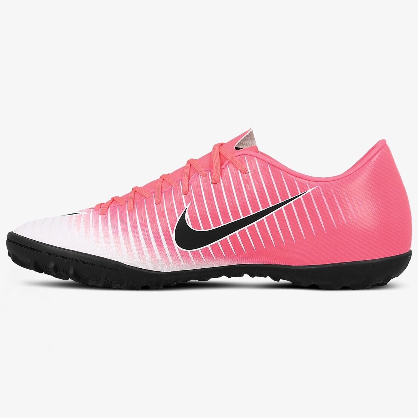 Buty piłkarskie męskie NIKE MERCURIALX VICTORY VI TF 831968-601 kolor różowy