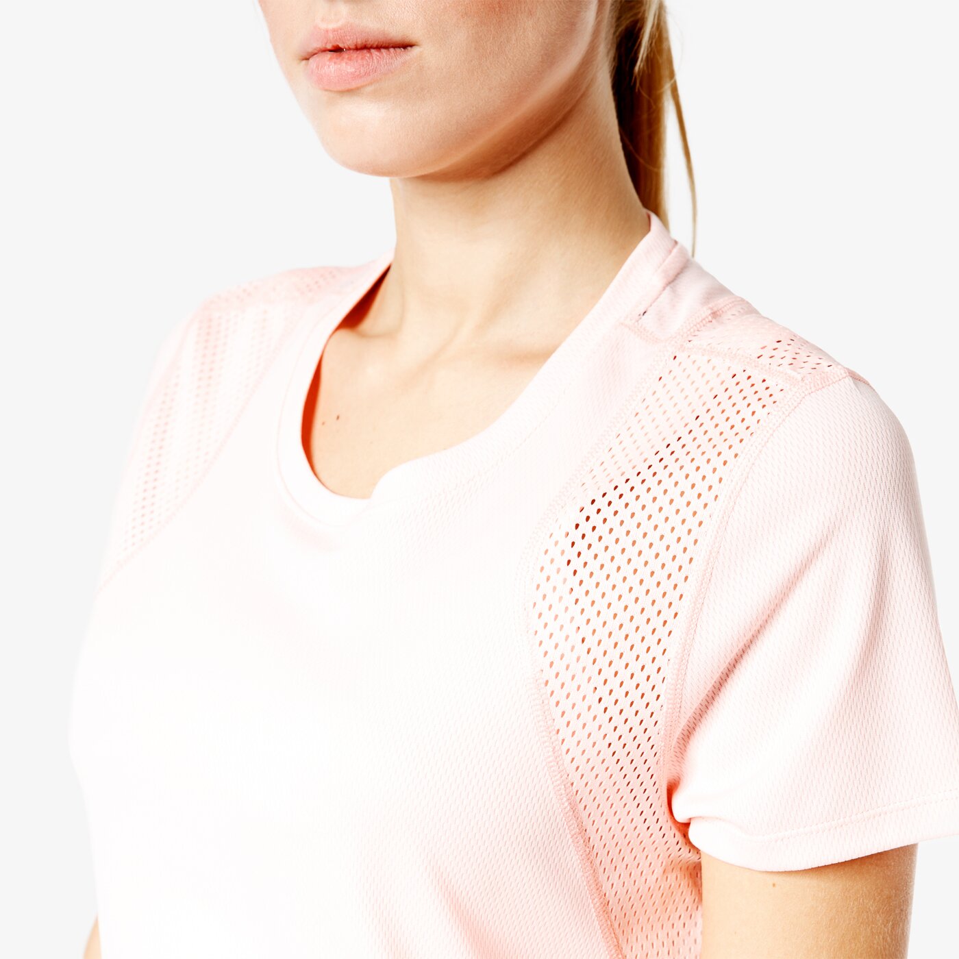 Koszulka damska NIKE T-SHIRT SS RUN TOP SS 890353646 kolor różowy