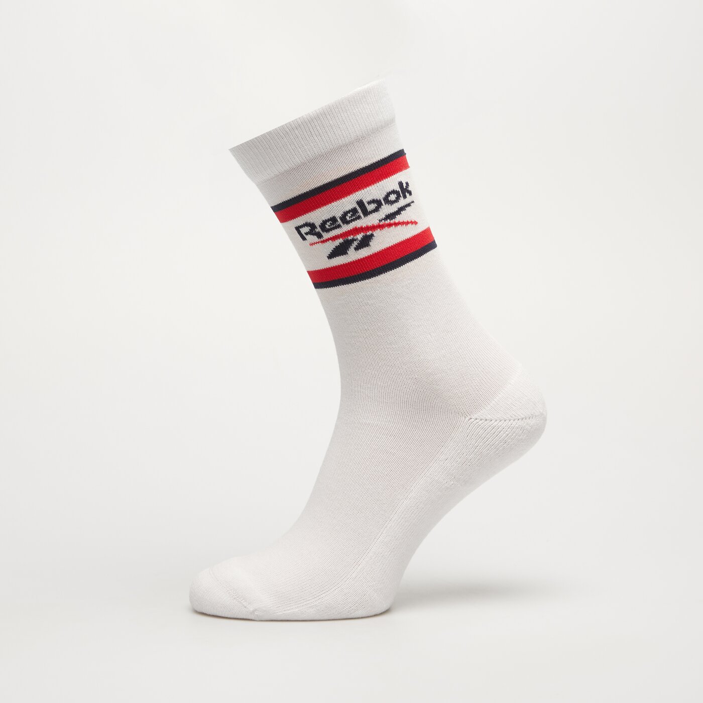 Skarpetki damskie REEBOK SKARPETY 3 PACK SOCKS LONG rbkcwtf23014-ro369-1 kolor biały