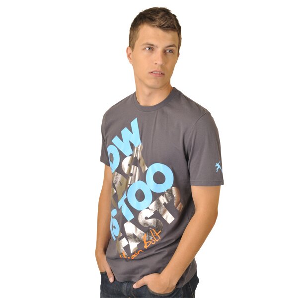 Koszulka męska PUMA T-SHIRT UB SLOGAN TEE 50696403 kolor czarny