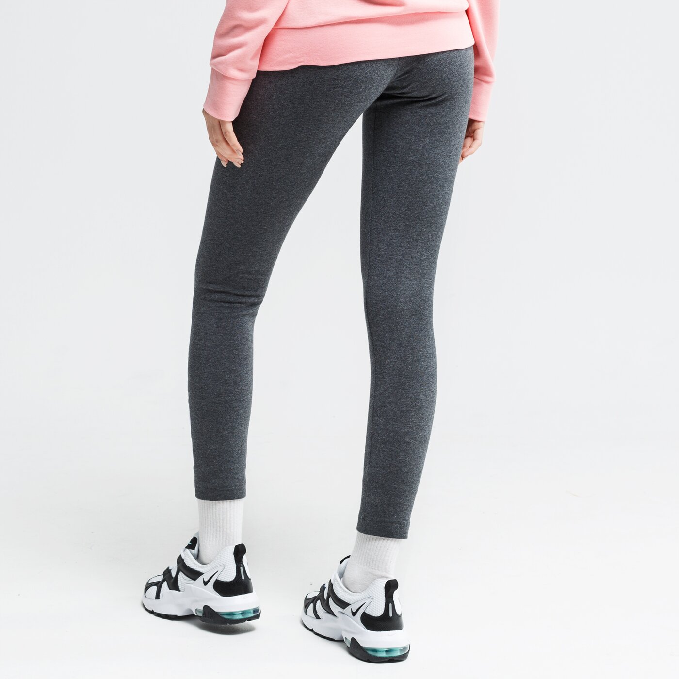 Spodnie dresowe damskie ADIDAS LEGGINGS W E LIN fm6689 kolor szary