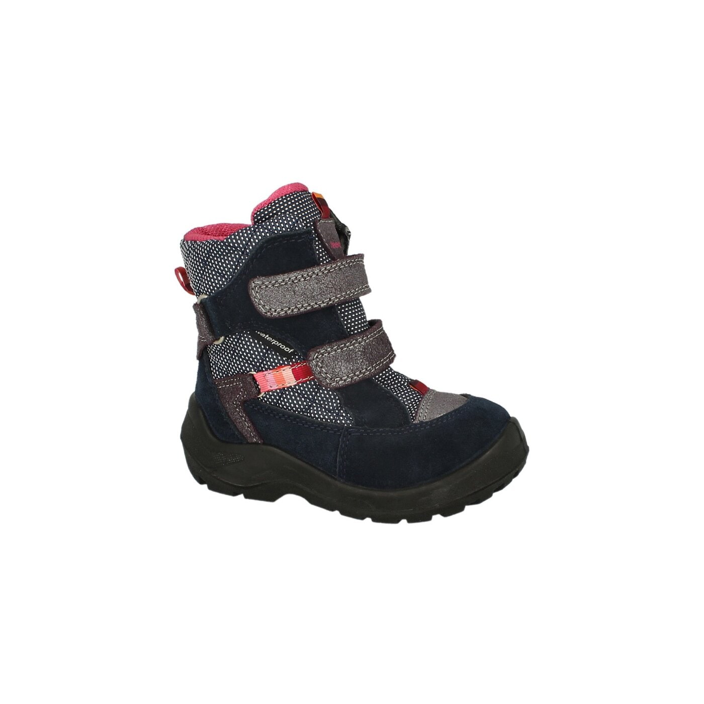 Buty trekkingowe dla dzieci FEEWEAR SNOW VELCRO fwjo313003 kolor granatowy