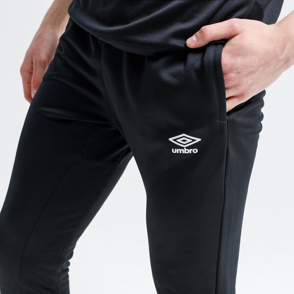Spodnie dresowe męskie UMBRO SPODNIE FW TAPERED 65524u-060 kolor czarny