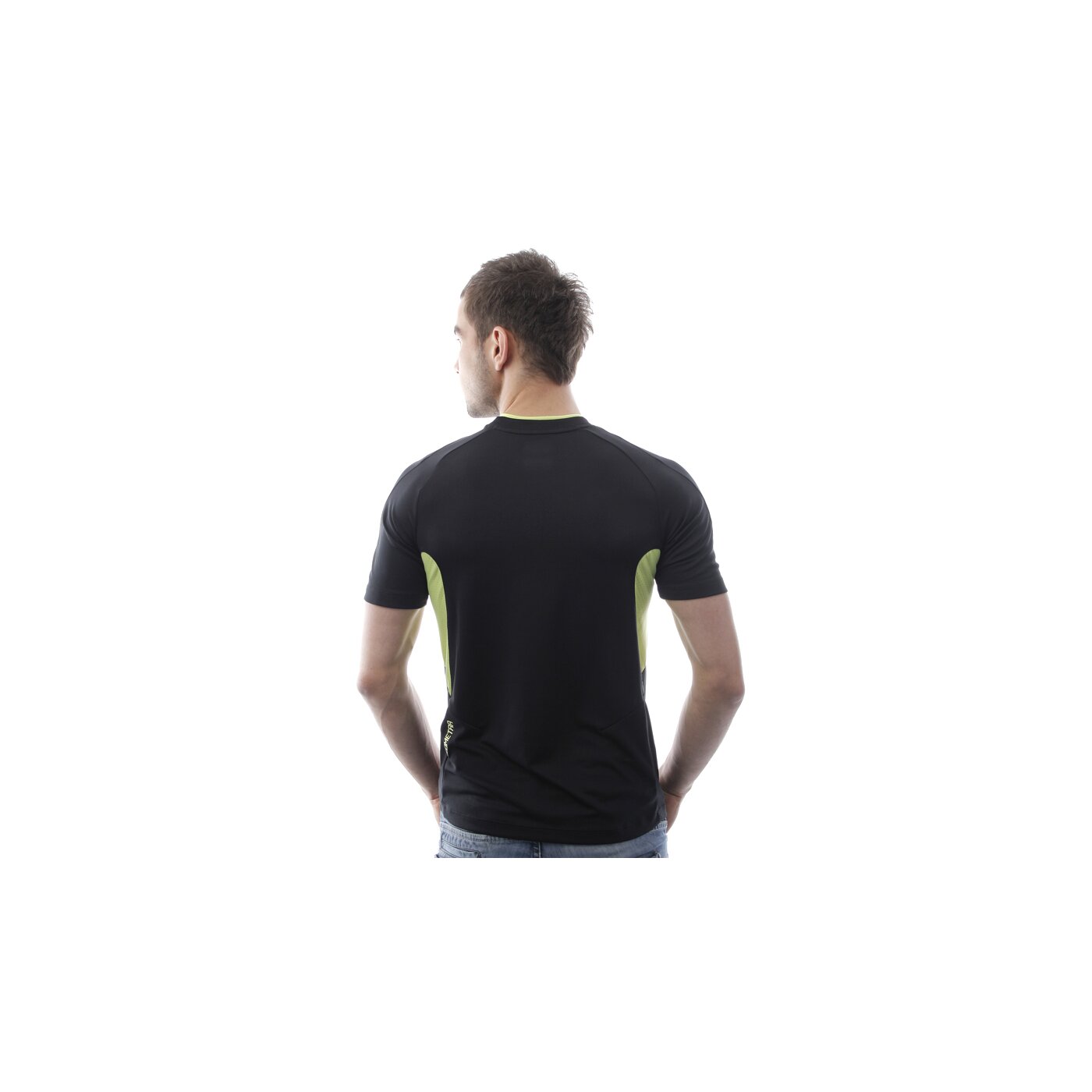 Koszulka męska UMBRO T-SHIRT GEOMETRA POLY 61127uklm kolor czarny