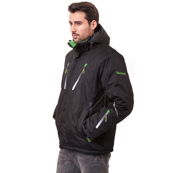 Kurtka zimowa męska FEEWEAR  KURTKA PIMO fw34pkum05001 kolor czarny