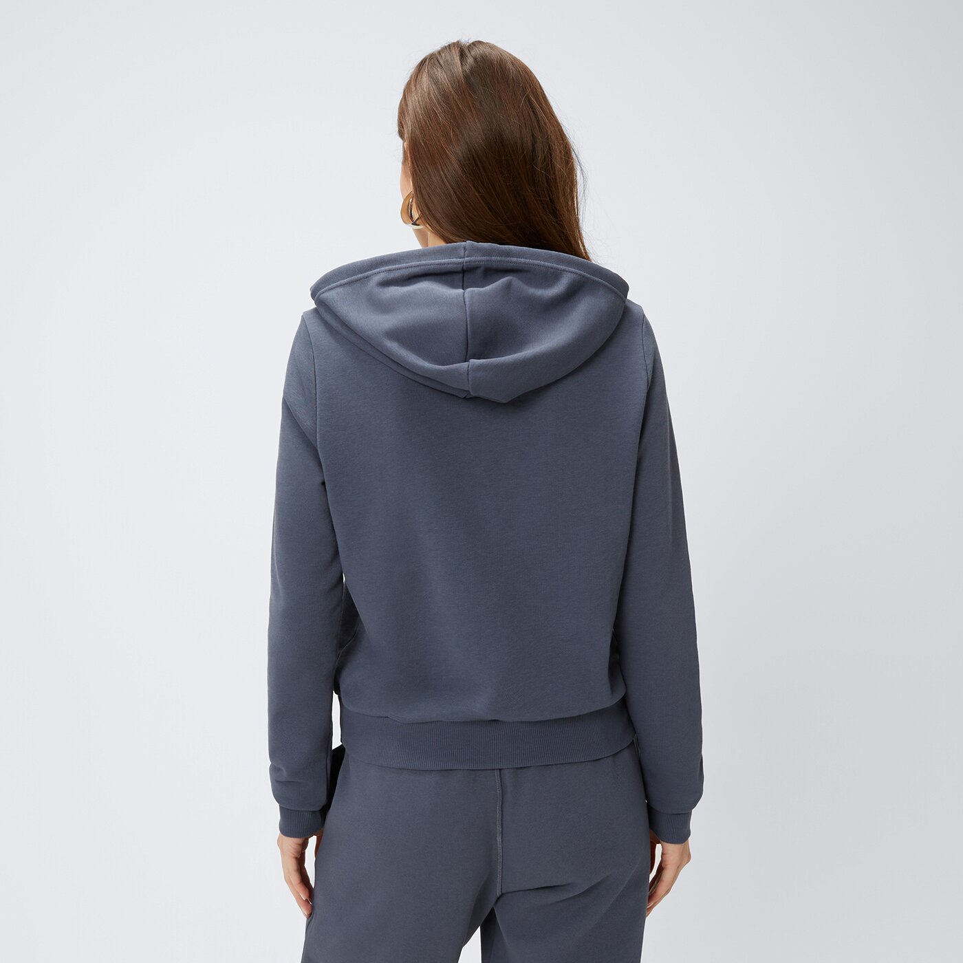 Bluza damska REEBOK BLUZA Z KAPTUREM RI SL FRENCH TERRY 100075869 kolor niebieski