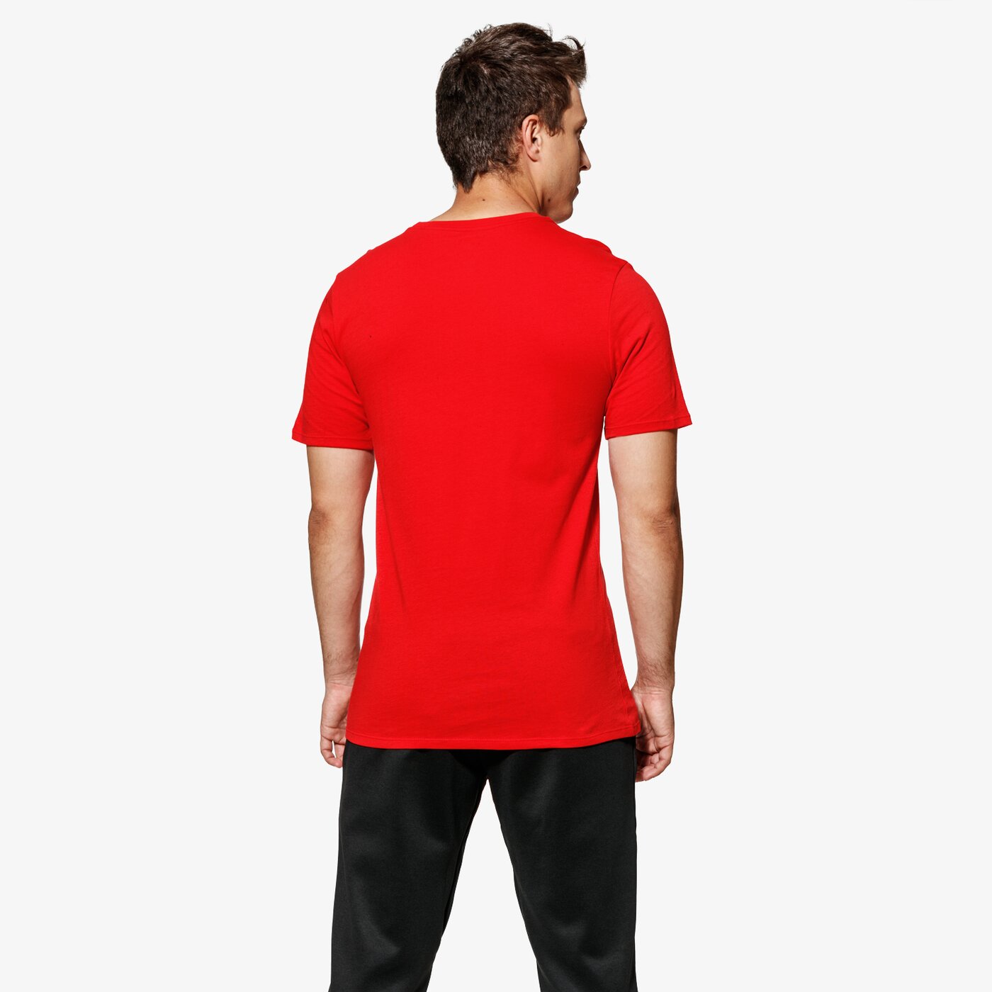 Koszulka męska NIKE T-SHIRT SS M NSW HBR 1 aa6412-657 kolor czerwony