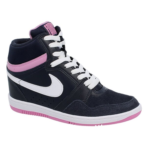 Buty sportowe damskie NIKE WMNS FORCE SKY HIGH  629746400 kolor granatowy